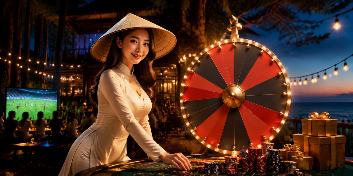 Trò chơi Rồng Hổ tại Đà Lạt với không gian cây lá